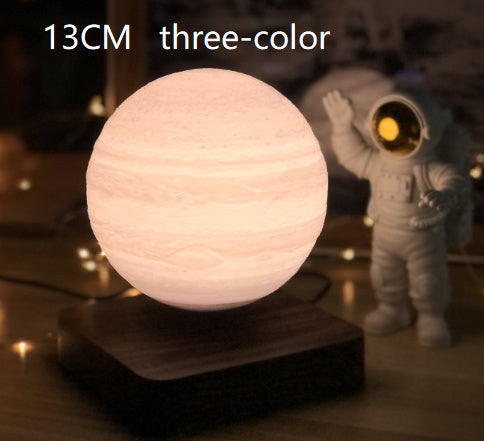 Magnetic Floating Table Lamp, Moon Light, 3D Printed, Night Light