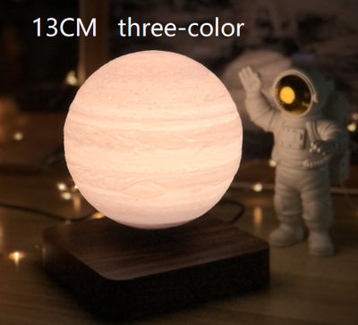 Magnetic Floating Table Lamp, Moon Light, 3D Printed, Night Light