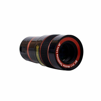 HD 8X Clip On Optical Zoom Telescope Camera Lens, Universal Mobile Cell Phone