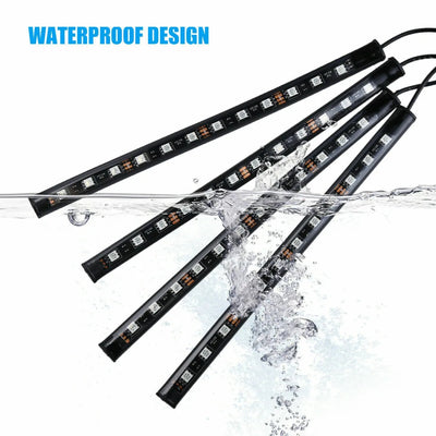 LED, RGB Interior Atmosphere Strip Light, USB Wireless Remote, Music Control