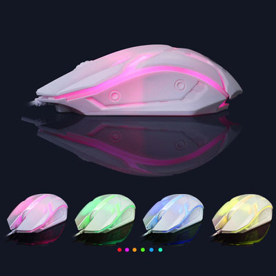 GTX300 Gaming Keyboard & Mouse Glowing Set