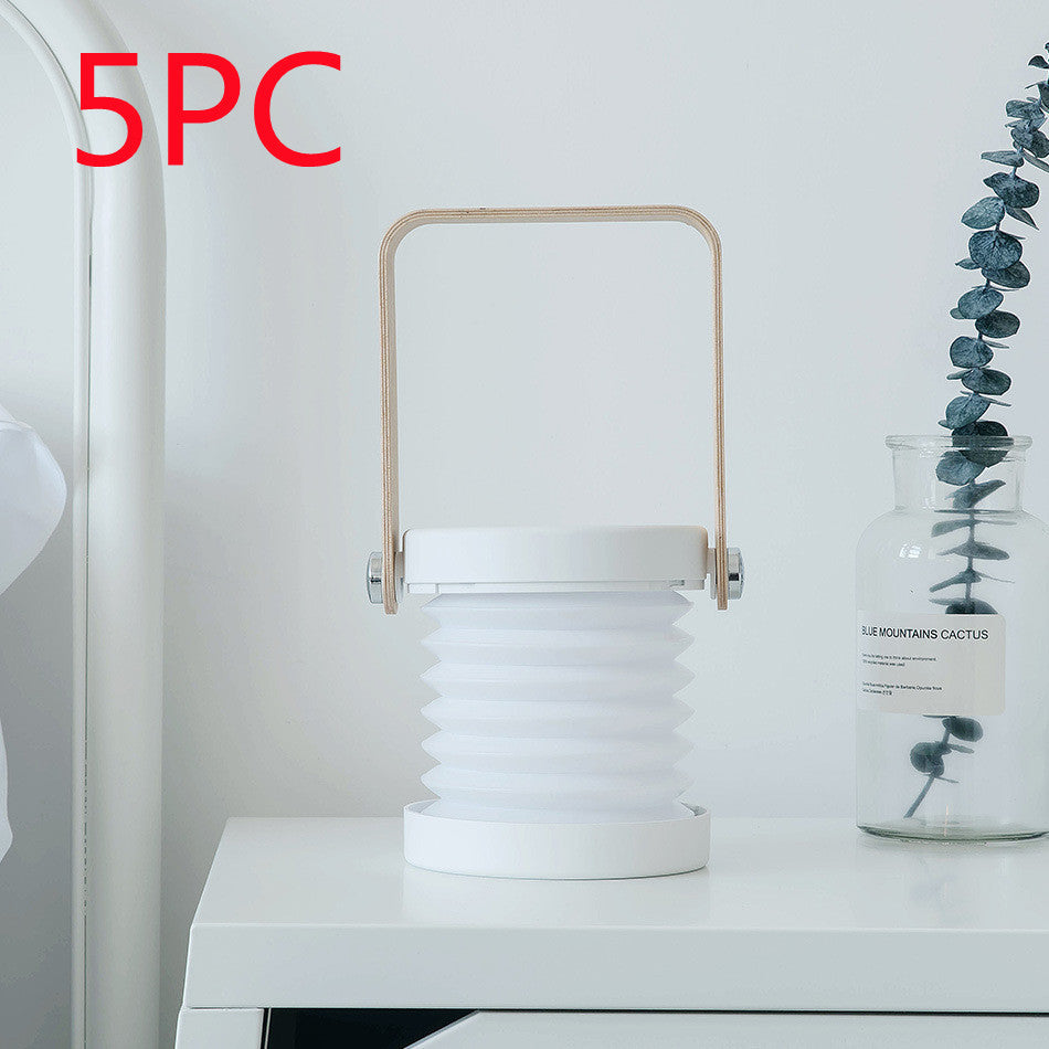 Foldable, Touch Dimmable, LED Light, Portable Lantern, USB Rechargeable