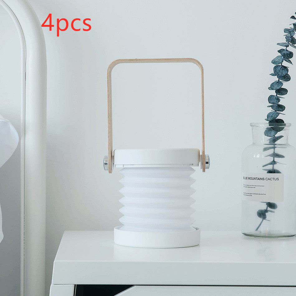 Foldable, Touch Dimmable, LED Light, Portable Lantern, USB Rechargeable