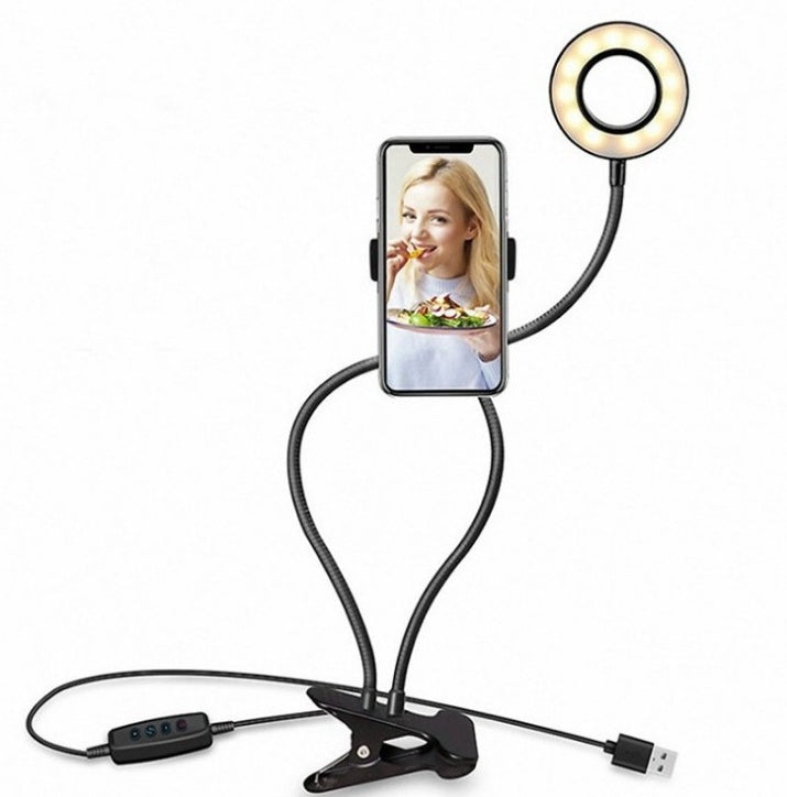 LED Selfie Ring Light, Live Adjustable Makeup Light