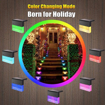 Waterproof, RGB LED Solar Light