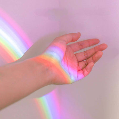 Egg-Shaped Table Lamp, Rainbow Projection, LED, Night Light 3 Modes, Projector