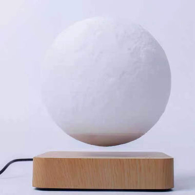 Magnetic Floating Table Lamp, Moon Light, 3D Printed, Night Light