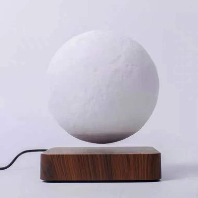 Magnetic Floating Table Lamp, Moon Light, 3D Printed, Night Light