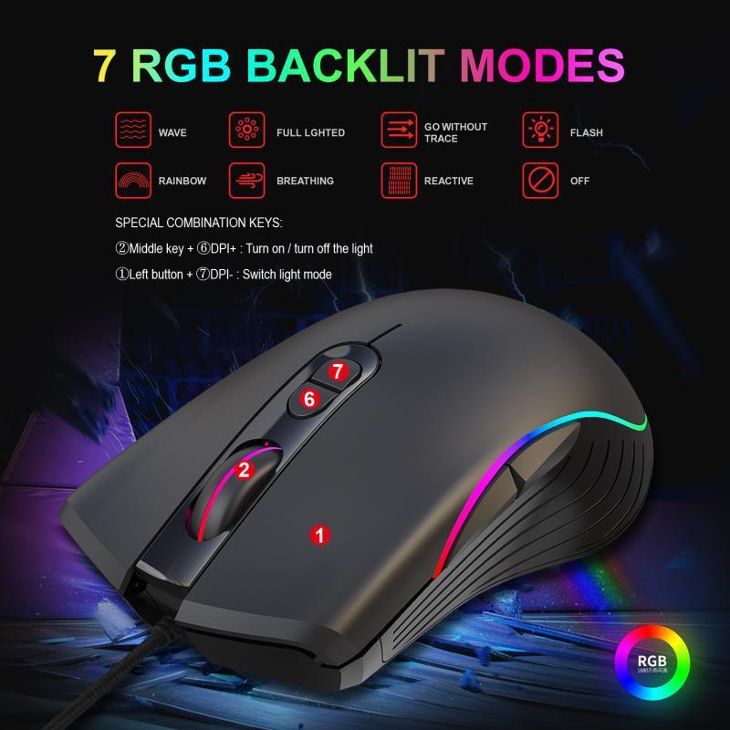 RGB Wired Gaming Mouse