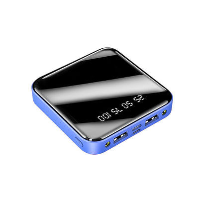 Mini Power Bank, 20000 MAh, Portable Mirror, Digital Display