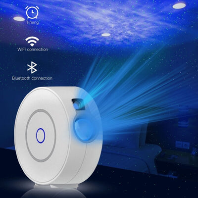 Starry sky projector lamp, Alexa Voice Control, Google Home