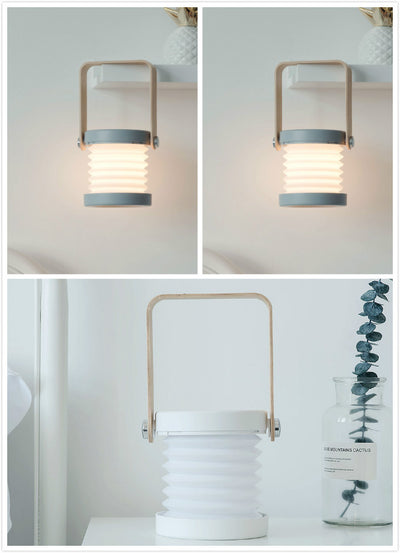 Foldable, Touch Dimmable, LED Light, Portable Lantern, USB Rechargeable