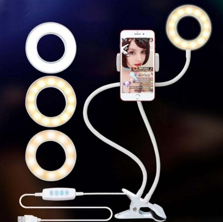 LED Selfie Ring Light, Live Adjustable Makeup Light