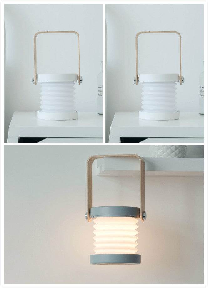 Foldable, Touch Dimmable, LED Light, Portable Lantern, USB Rechargeable
