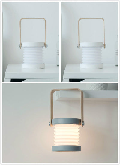 Foldable, Touch Dimmable, LED Light, Portable Lantern, USB Rechargeable