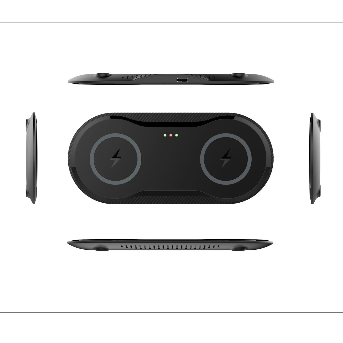 Wireless Dual Mobile Phone Charger