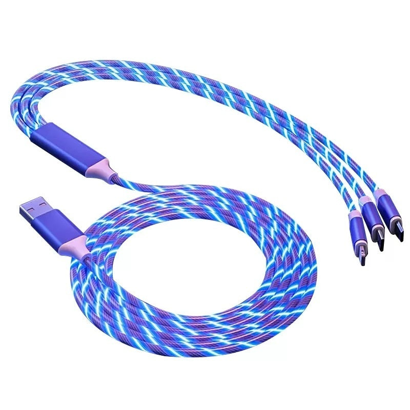 Light Up Fast Charging Rope Cable