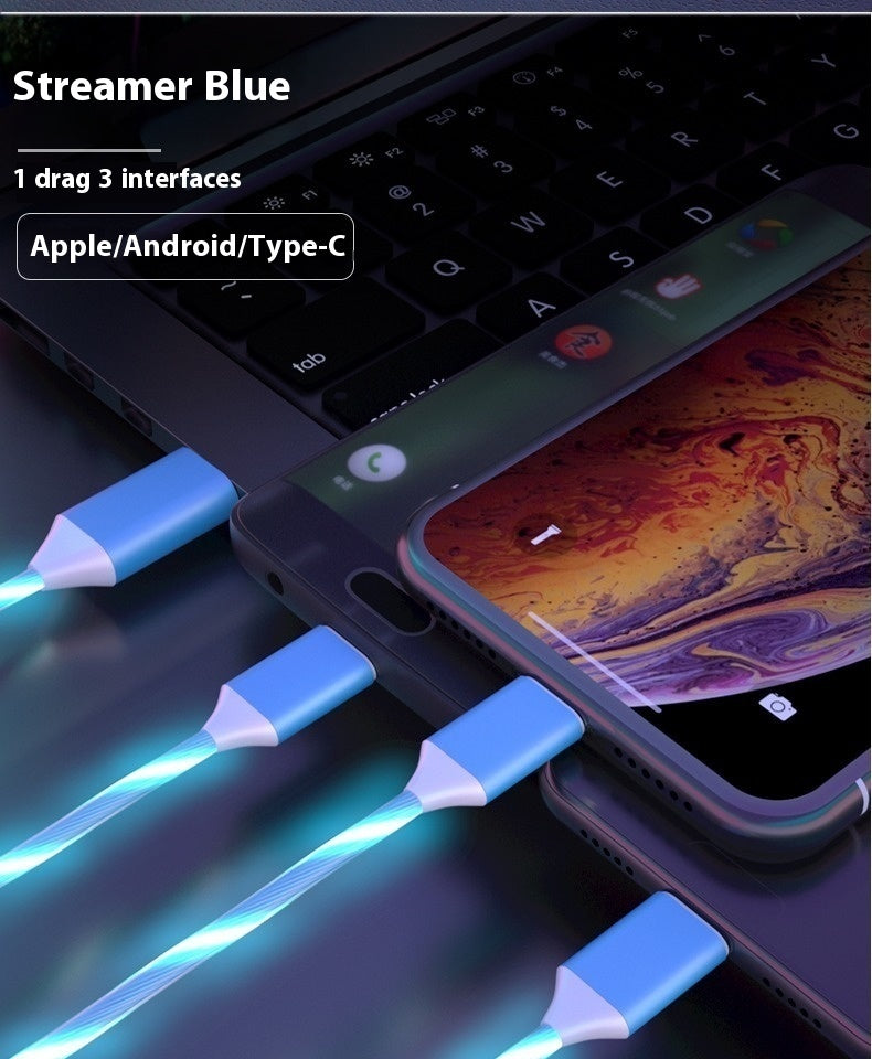 Light Up Fast Charging Rope Cable