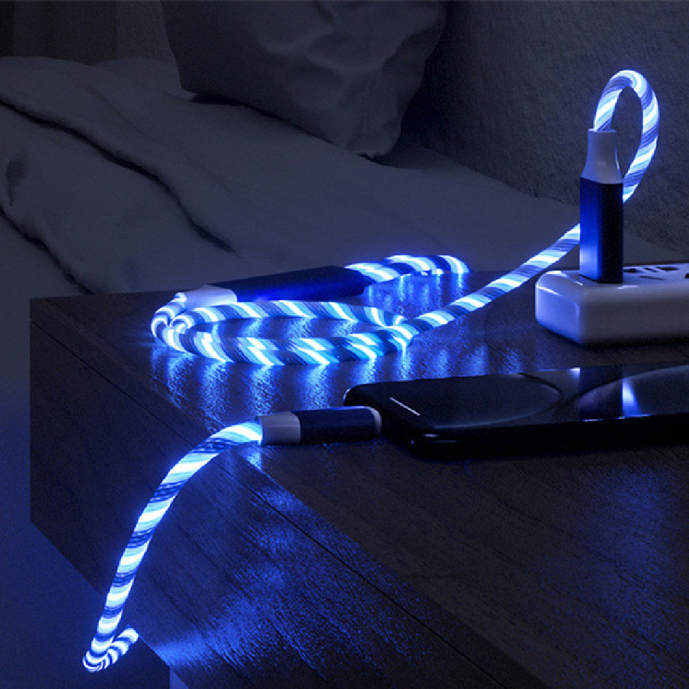 Light Up Fast Charging Rope Cable