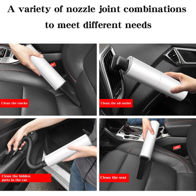 Portable Handheld Vacuum Cleaner, 120W Car Charger