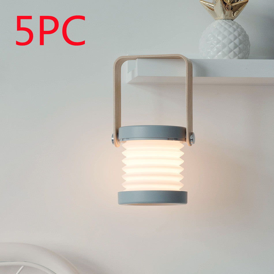 Foldable, Touch Dimmable, LED Light, Portable Lantern, USB Rechargeable