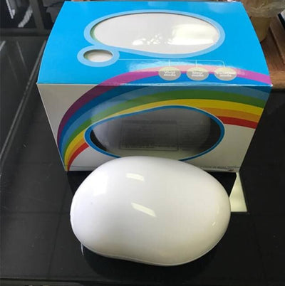 Egg-Shaped Table Lamp, Rainbow Projection, LED, Night Light 3 Modes, Projector