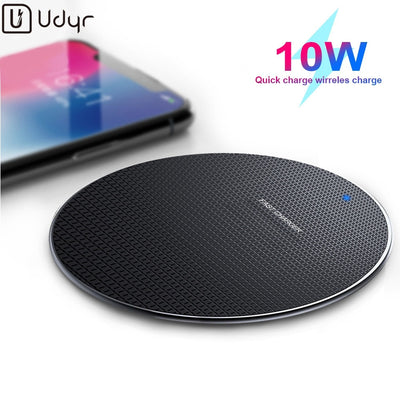Ultra-thin round wireless fast charging base