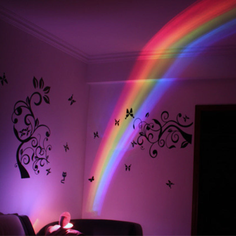 Egg-Shaped Table Lamp, Rainbow Projection, LED, Night Light 3 Modes, Projector