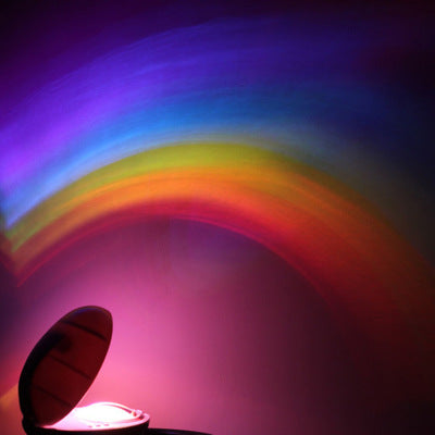 Egg-Shaped Table Lamp, Rainbow Projection, LED, Night Light 3 Modes, Projector