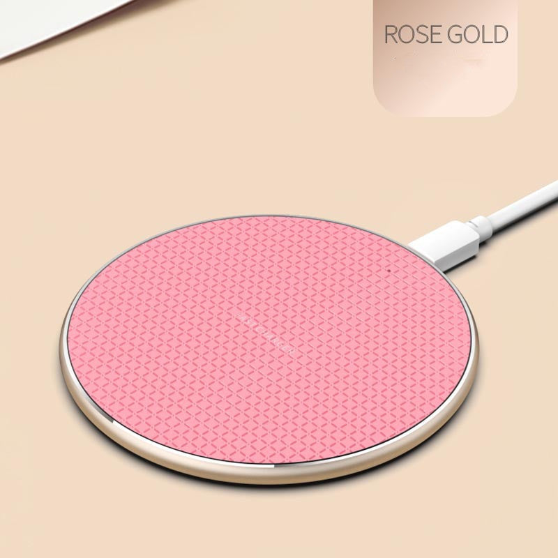 Ultra-thin round wireless fast charging base