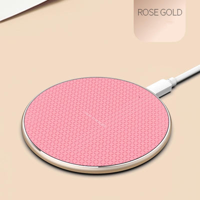 Ultra-thin round wireless fast charging base