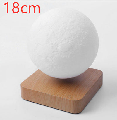 Magnetic Floating Table Lamp, Moon Light, 3D Printed, Night Light