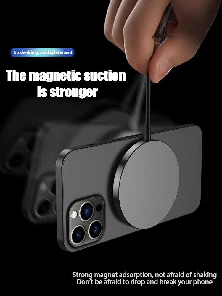 The Qi Wireless Charger, 15w Magnetic Wireless Fast Charging, Suitable For Apple Iphone 12, 13, 14, 15, 16 Models