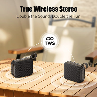 JYX L3 Portable Mini Wireless Speaker, Compact, Lightweight, Supports USB & TF Card, TWS, Excellent Sound Quality