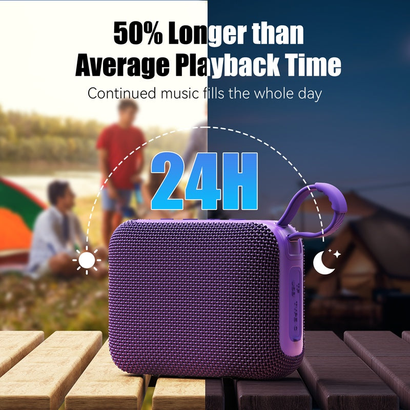 JYX L3 Portable Mini Wireless Speaker, Compact, Lightweight, Supports USB & TF Card, TWS, Excellent Sound Quality