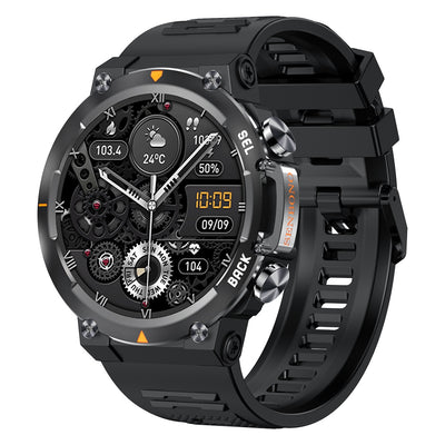 MAX18 Men Smartwatch, AMOLED, 1.43inch Screen, BT Calls, Gesture Control, AI