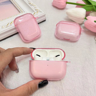 Bluetooth Earphone Cover Transparent TPU Soft Case Headphone Case