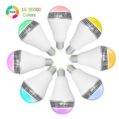 Smart RGB Light Bulb, Speaker