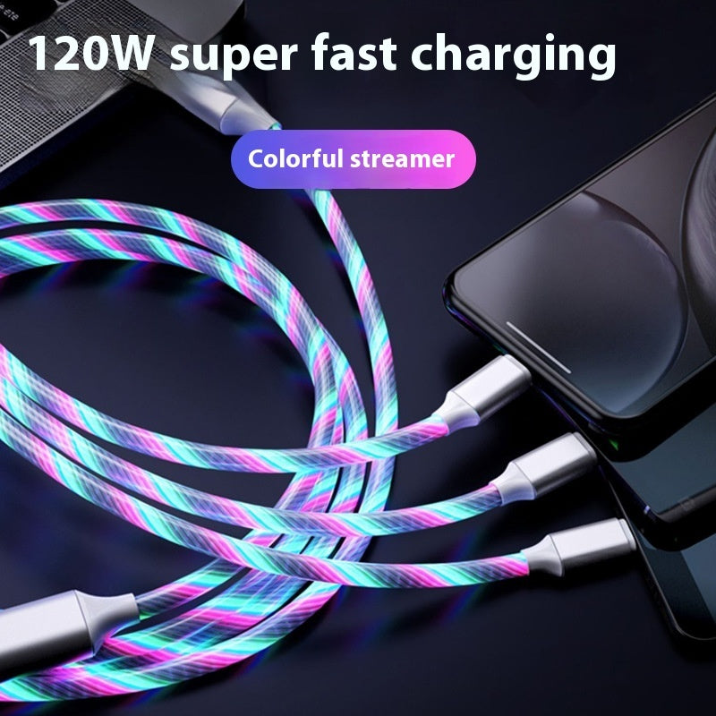 Light Up Fast Charging Rope Cable