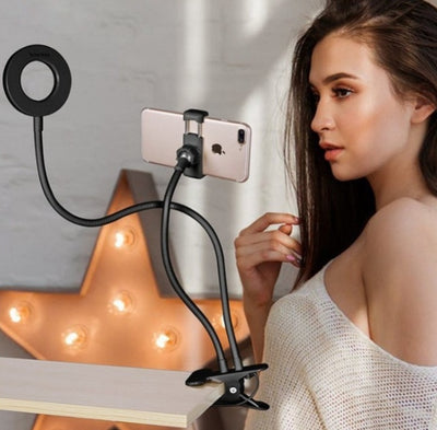 LED Selfie Ring Light, Live Adjustable Makeup Light
