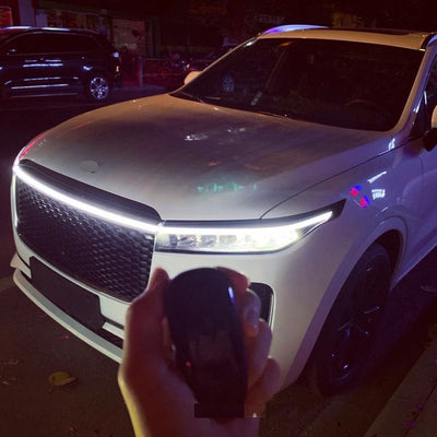 Universal, 12V, 10W Start-Scan, Car LED Hood Light, Dynamic Daytime Running Light