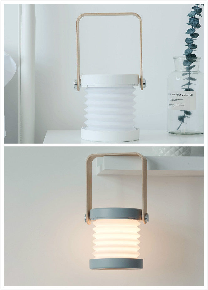 Foldable, Touch Dimmable, LED Light, Portable Lantern, USB Rechargeable