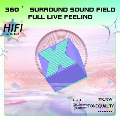 Mini Speaker, Powerful Sound Quality, Wireless Connection
