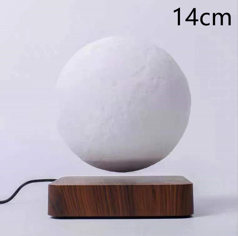 Magnetic Floating Table Lamp, Moon Light, 3D Printed, Night Light