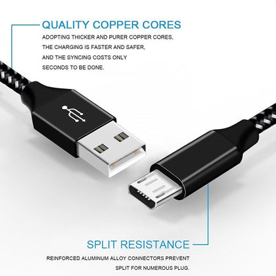 Braided Data Cable, Fast Charging
