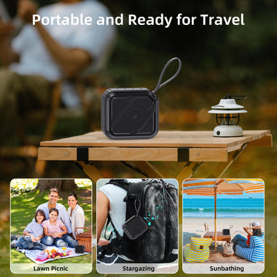 JYX L2 Portable Bluetooth Speaker, 12H Playtime, Bluetooth 5.3, Loud Stereo Sound