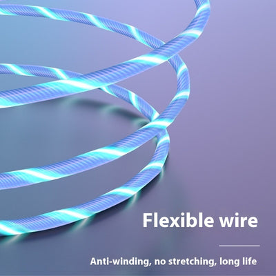 Light Up Fast Charging Rope Cable