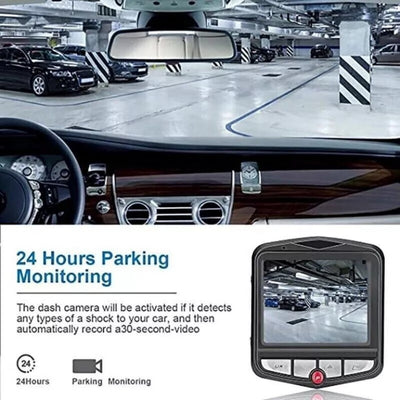 2.4 Inch, Full HD 1080P Dash Cam, Front Or Rear Camera, Night Vision, G Sensor