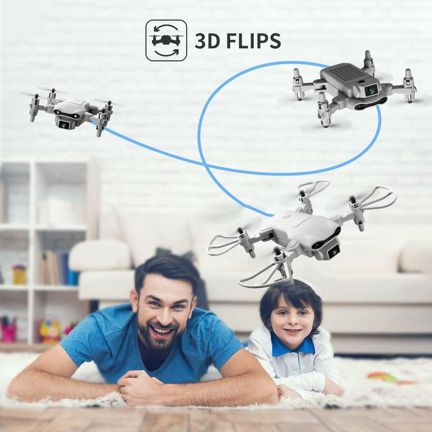 4D V9 Mini Drone With Camera For Kids, Remote Control