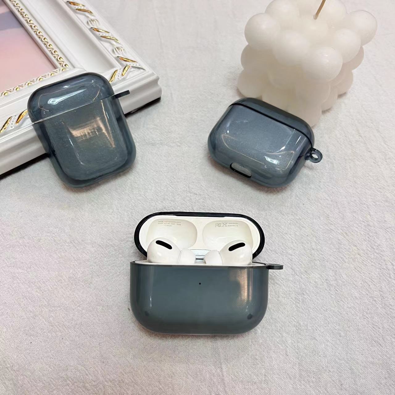 Bluetooth Earphone Cover Transparent TPU Soft Case Headphone Case